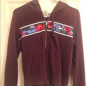 Maroon Zip-Up